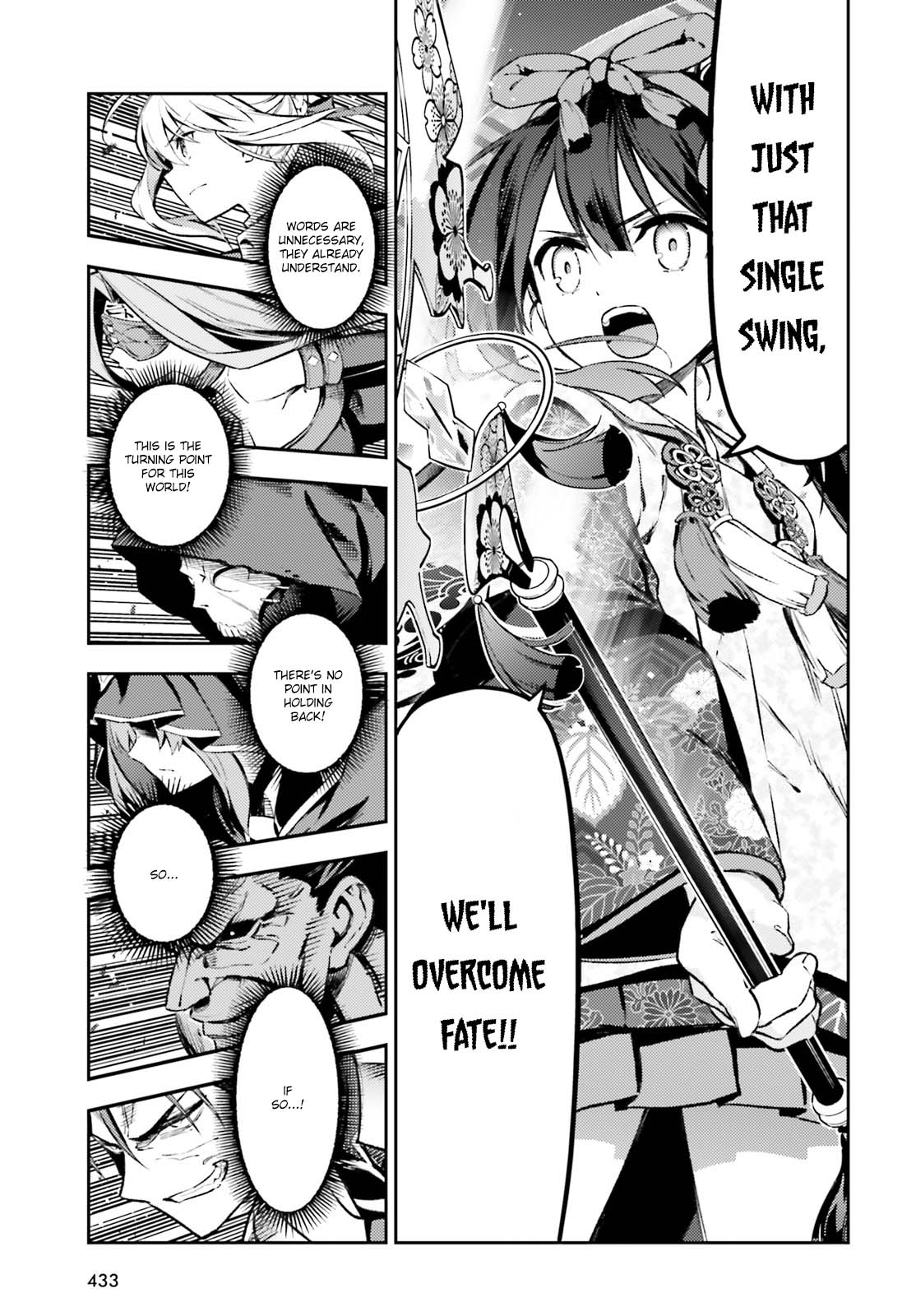 Fate/Kaleid Liner Prisma Illya Drei! Chapter 73.1 page 9 - Chapter 73.1: With Just That Swing