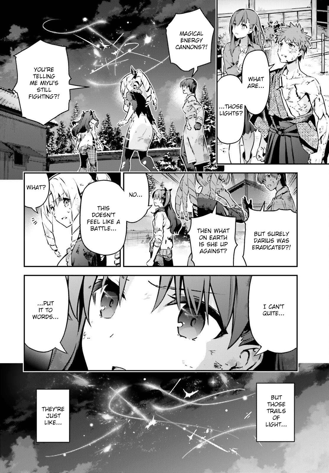 Fate/Kaleid Liner Prisma Illya Drei! Chapter 76 page 8 - Chapter 76: Twin Stars