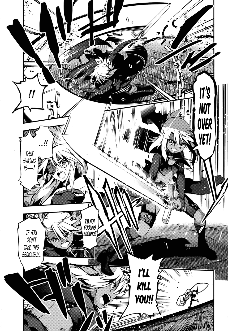 Fate/Kaleid Liner Prisma Illya Drei! Chapter 8 page 25 - Chapter 8: A Wimpy Little Sister's Welcome