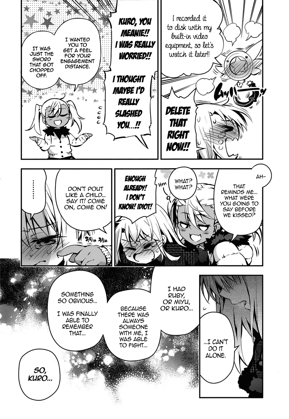 Fate/Kaleid Liner Prisma Illya Drei! Chapter 8 page 33 - Chapter 8: A Wimpy Little Sister's Welcome