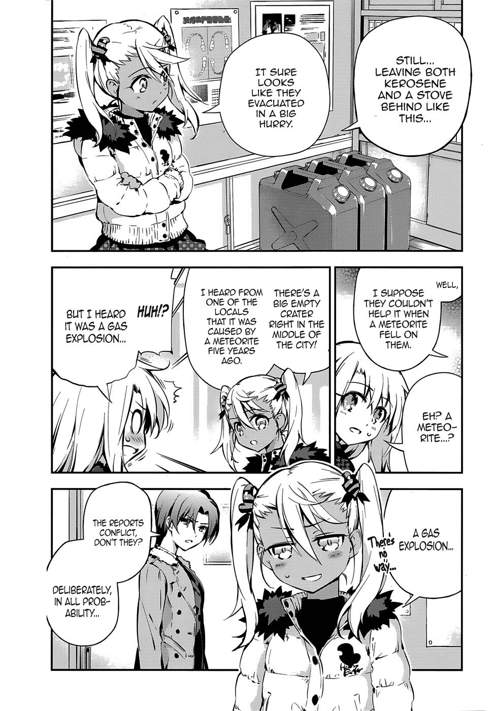 Fate/Kaleid Liner Prisma Illya Drei! Chapter 9 page 3 - Chapter 9: The Mystery Girl's Spirit