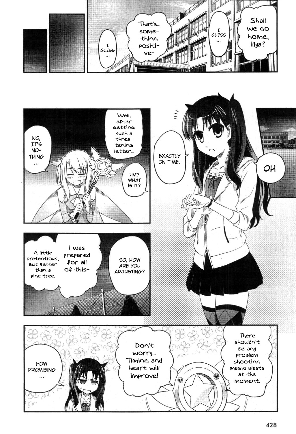 Fate/Kaleid Liner Prisma Illya Chapter 2 page 12 - Chapter 2: Who?