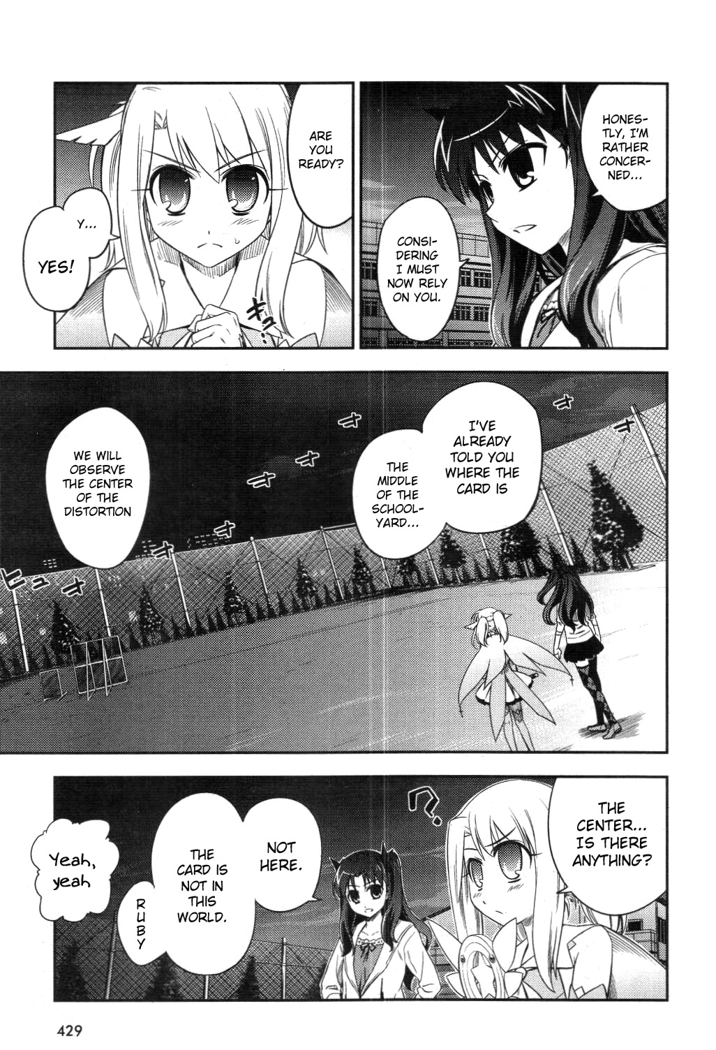Fate/Kaleid Liner Prisma Illya Chapter 2 page 13 - Chapter 2: Who?
