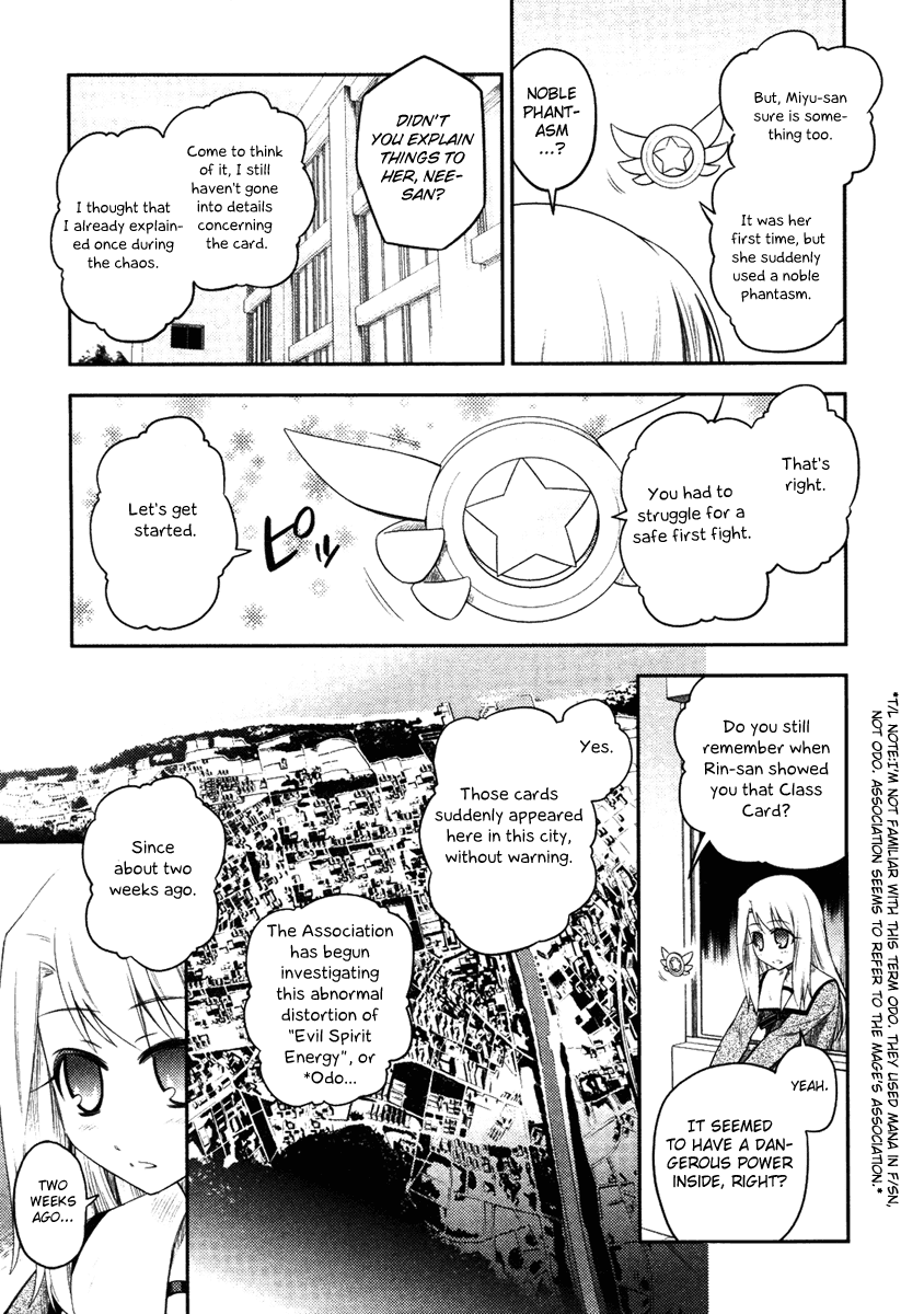 Fate/Kaleid Liner Prisma Illya Chapter 3 page 11 - Chapter 3: Girl Meets Girl