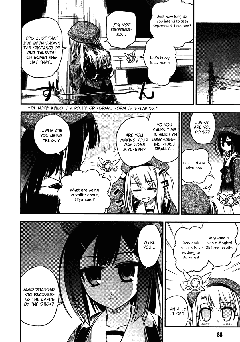 Fate/Kaleid Liner Prisma Illya Chapter 3 page 22 - Chapter 3: Girl Meets Girl