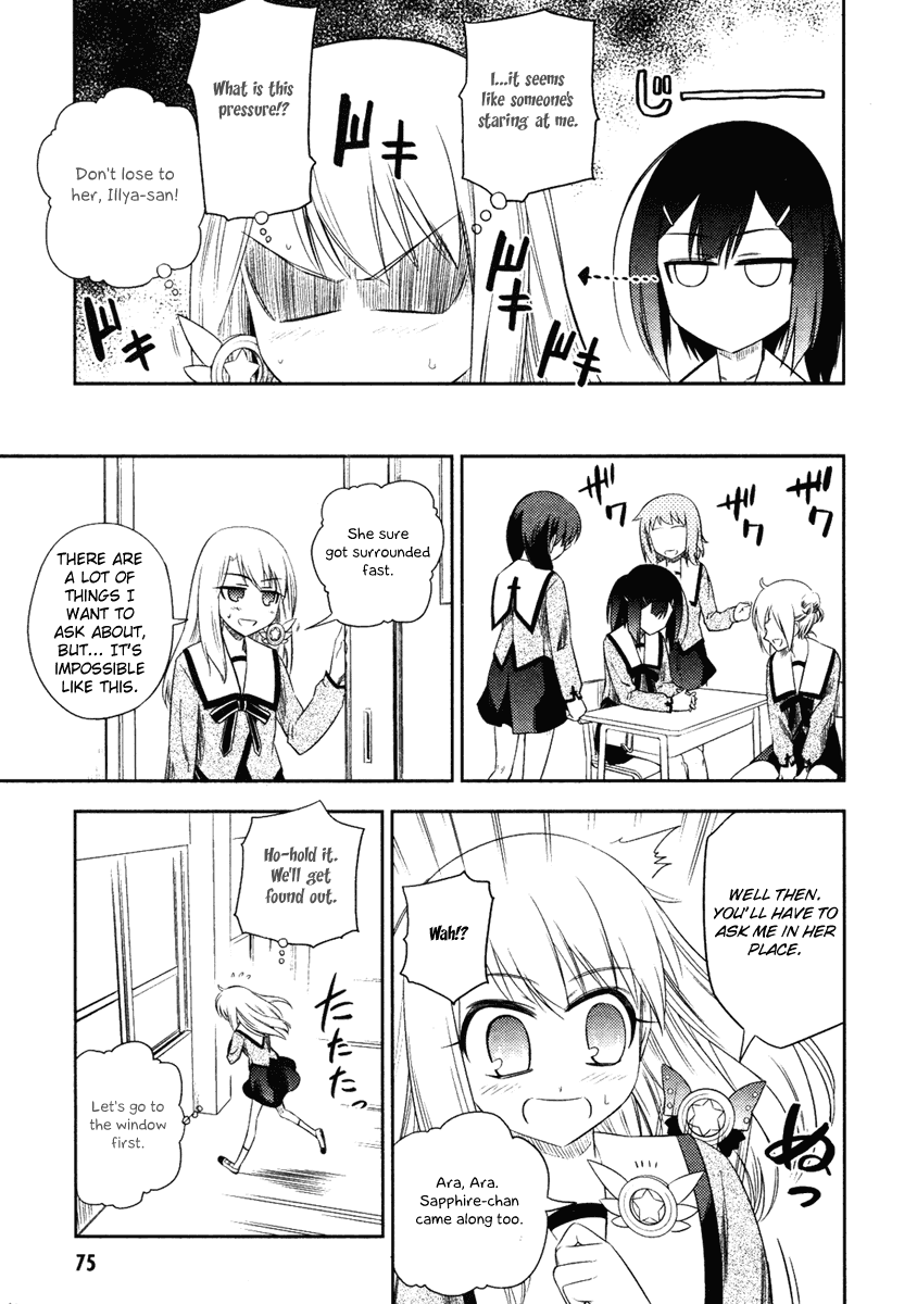 Fate/Kaleid Liner Prisma Illya Chapter 3 page 9 - Chapter 3: Girl Meets Girl