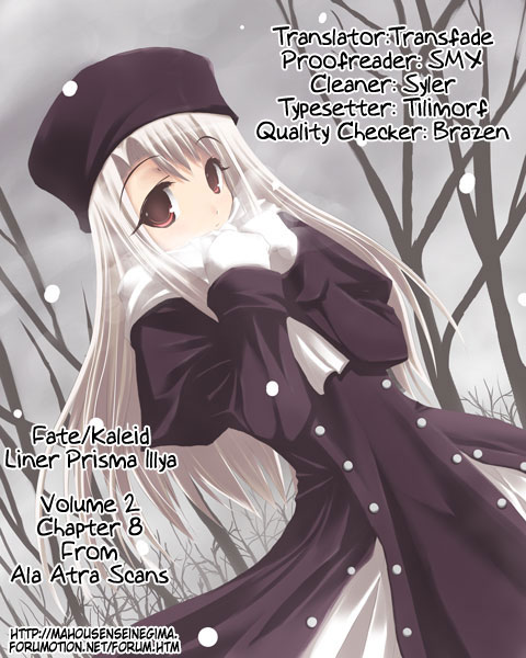 Fate/Kaleid Liner Prisma Illya Chapter 8 page 25 - Chapter 8: Void, End of Night