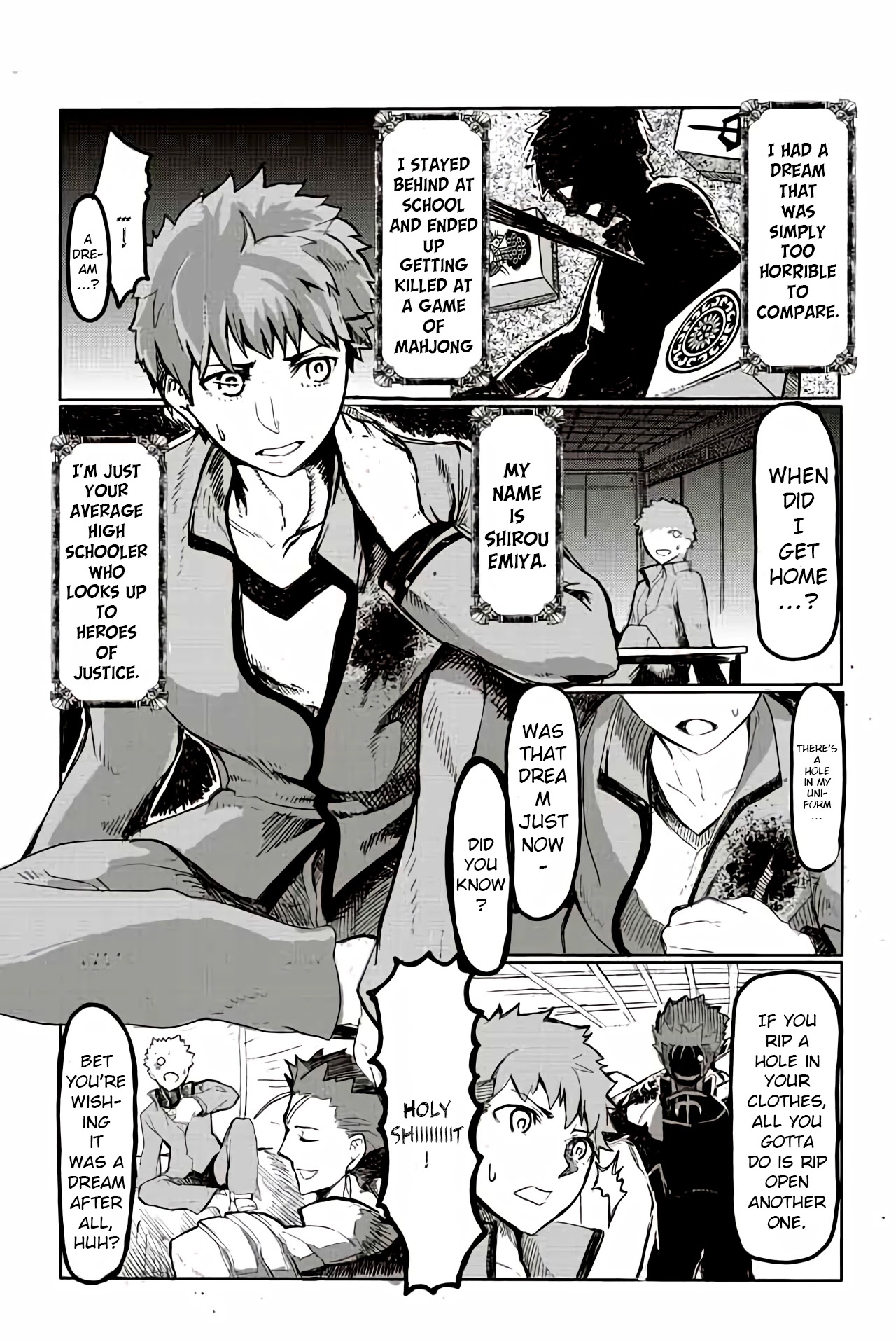 Fate/Mahjong Night - Seihai Sensou Chapter 12 page 2 - Chapter 12: Turn 12