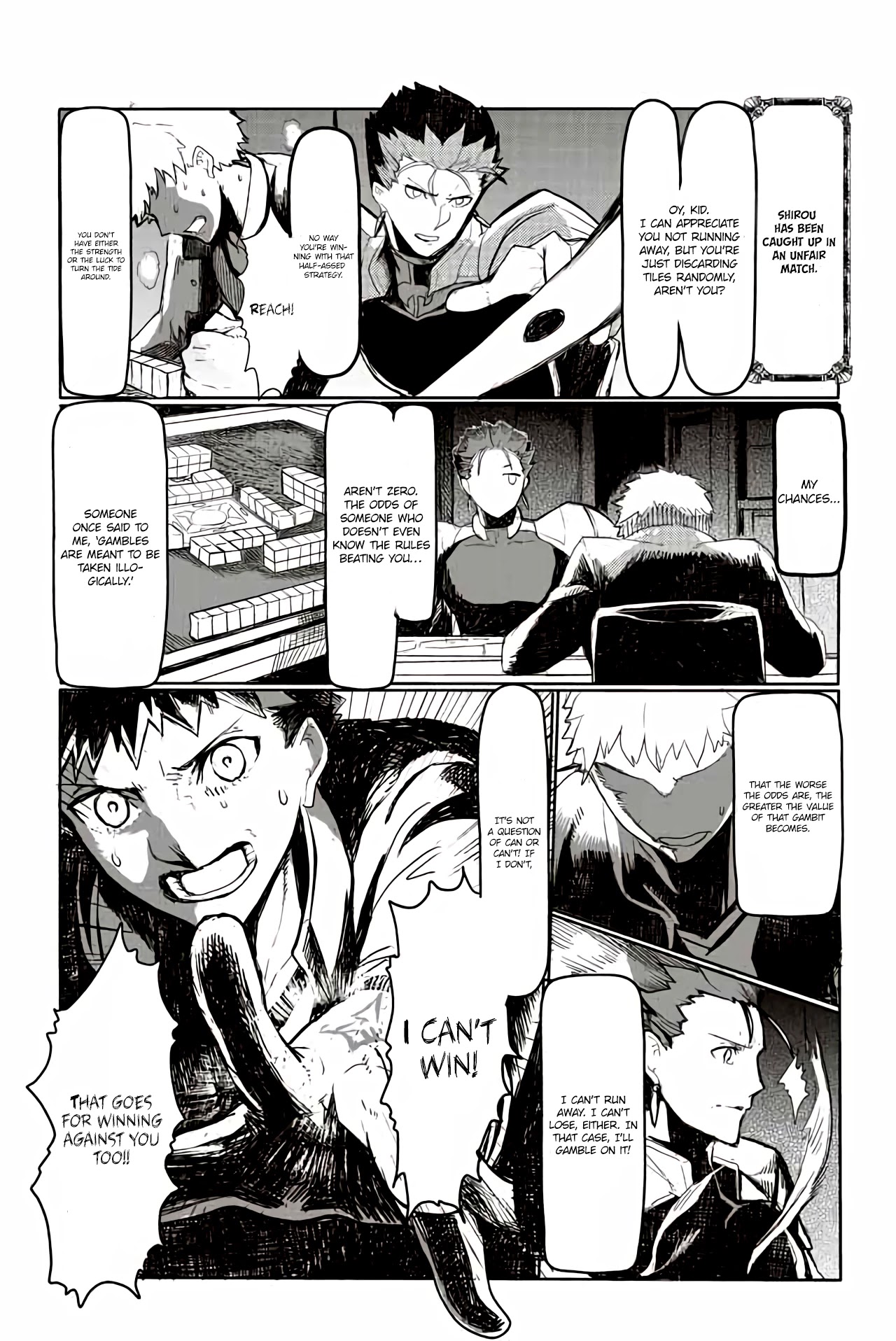 Fate/Mahjong Night - Seihai Sensou Chapter 15 page 2 - Chapter 15: Turn 15