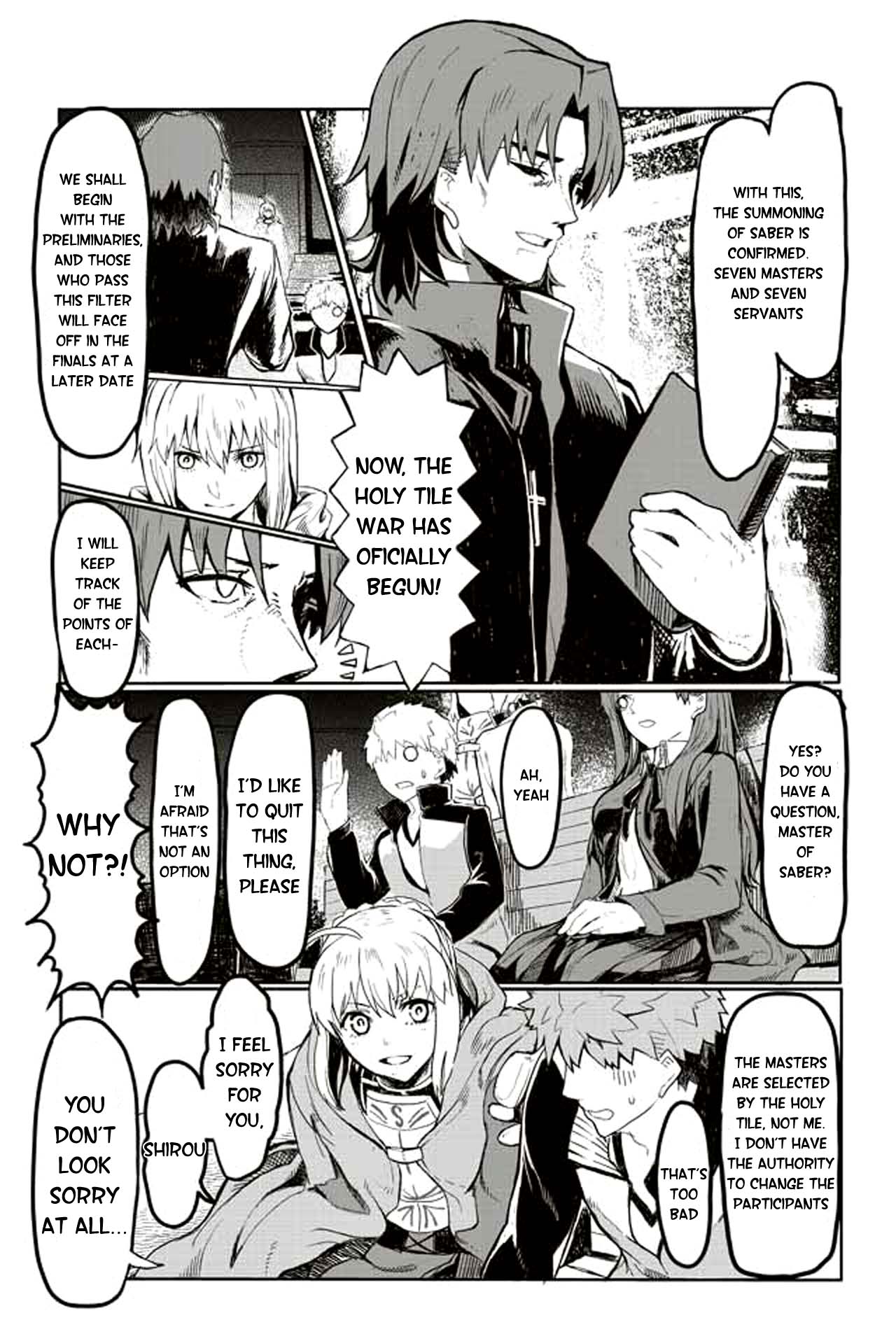 Fate/Mahjong Night - Seihai Sensou Chapter 25 page 1 - Chapter 25