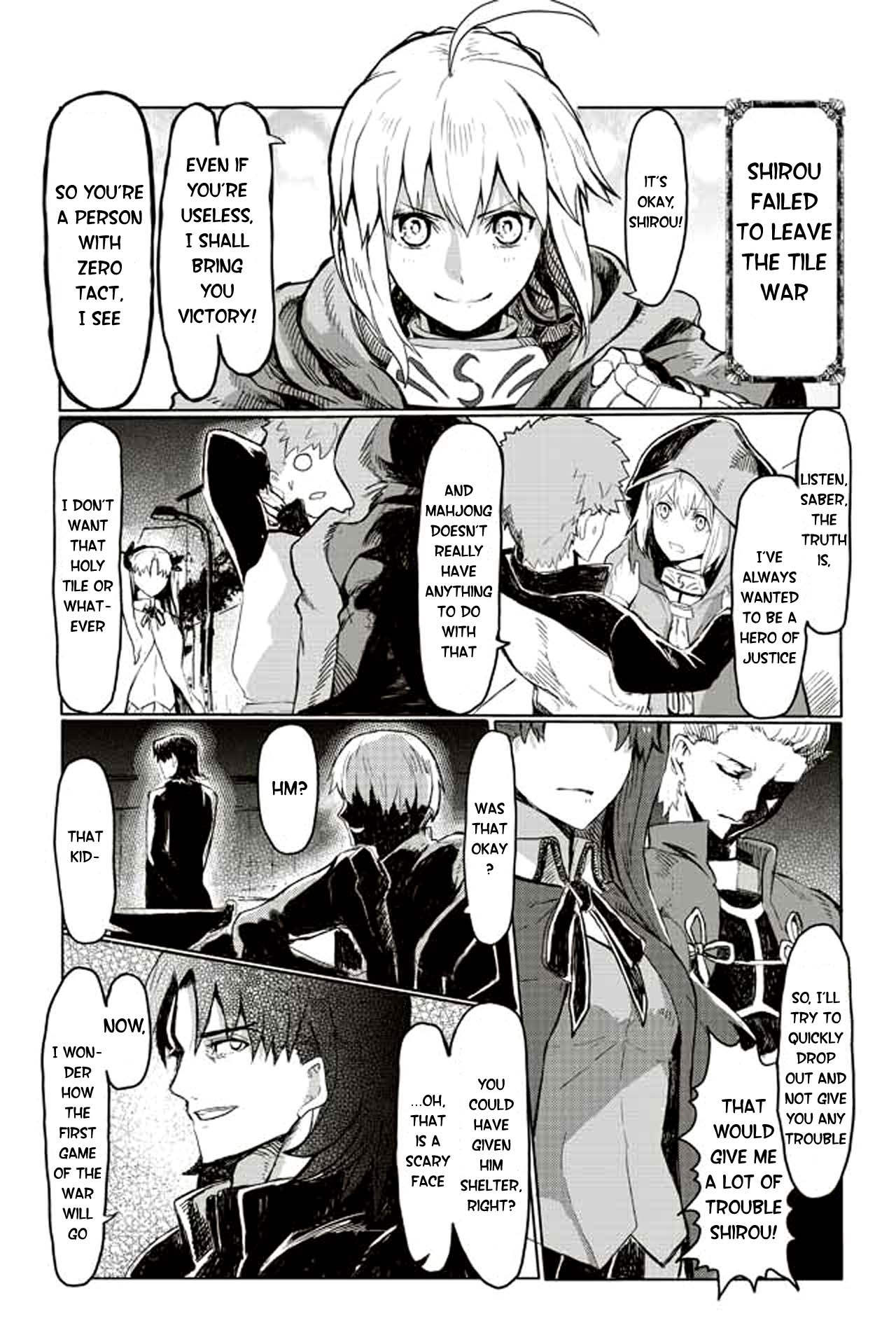 Fate/Mahjong Night - Seihai Sensou Chapter 26 page 1 - Chapter 26