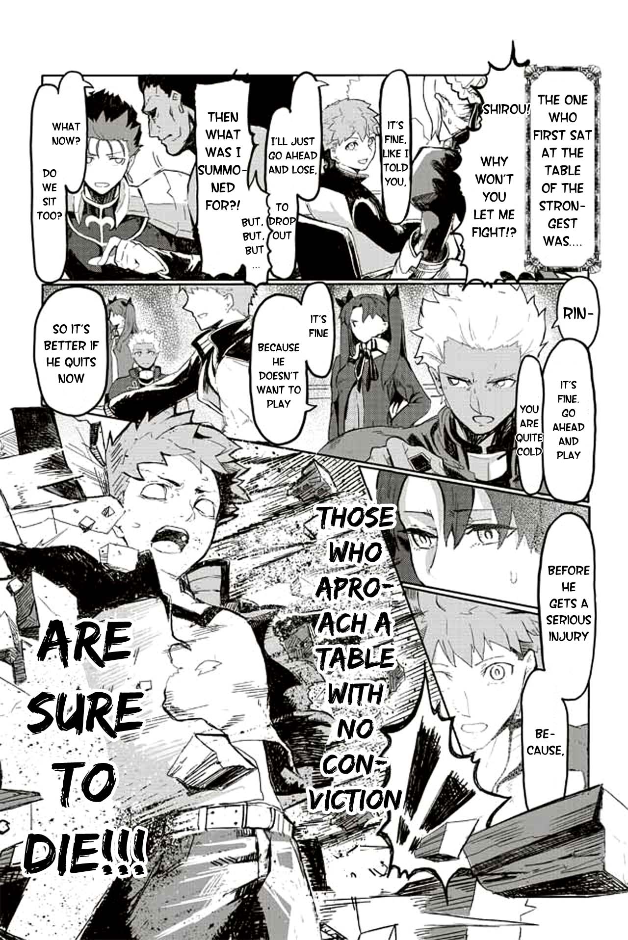 Fate/Mahjong Night - Seihai Sensou Chapter 30 page 1 - Chapter 30