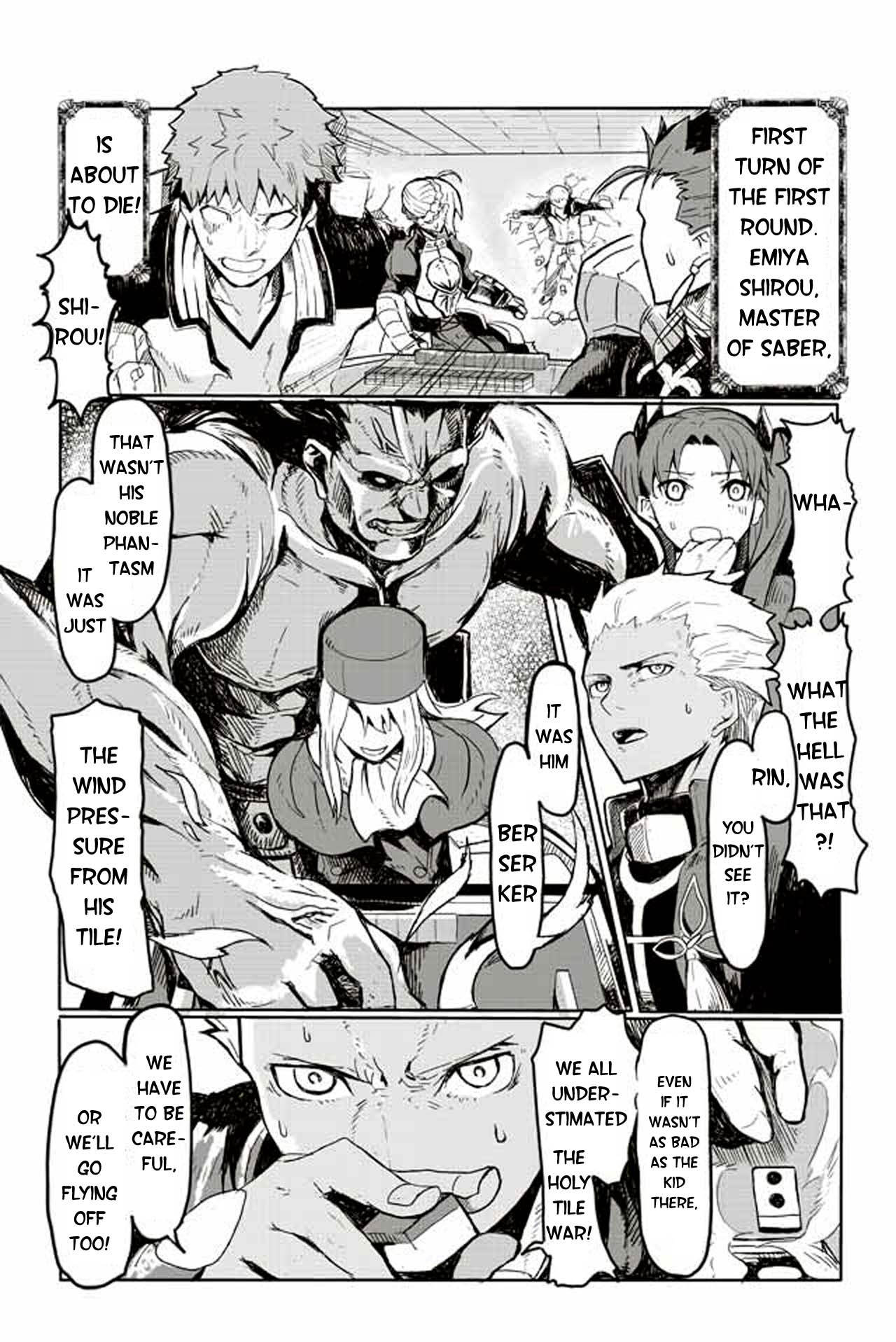 Fate/Mahjong Night - Seihai Sensou Chapter 31 page 1 - Chapter 31