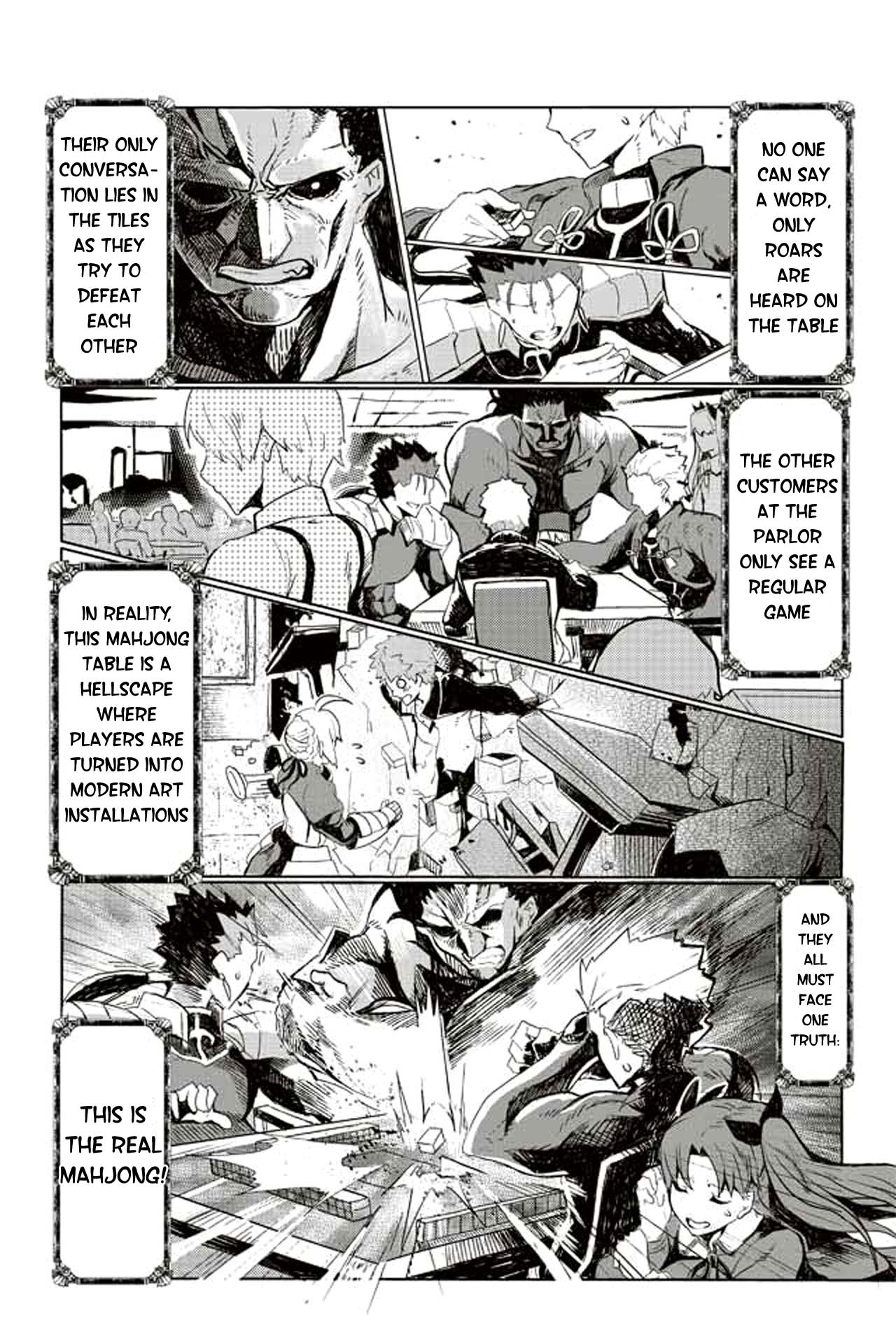 Fate/Mahjong Night - Seihai Sensou Chapter 34 page 1 - Chapter 34