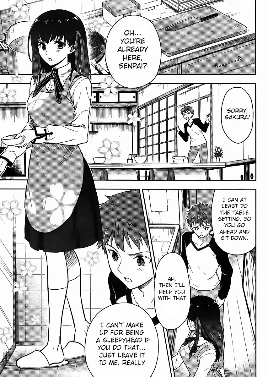 Fate/Stay Night - Heaven's Feel Chapter 1 page 18 - Chapter 1
