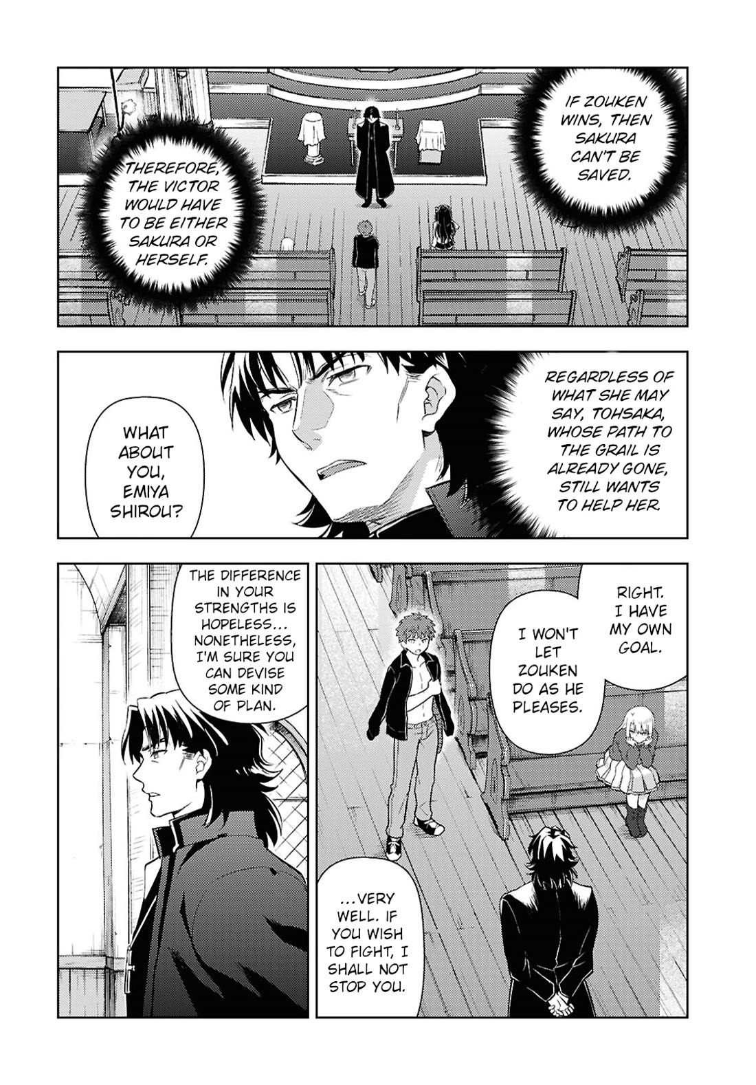 Fate/Stay Night - Heaven's Feel Chapter 100 page 2 - Chapter 100: Day 10 / Artificial Phantasm (3)