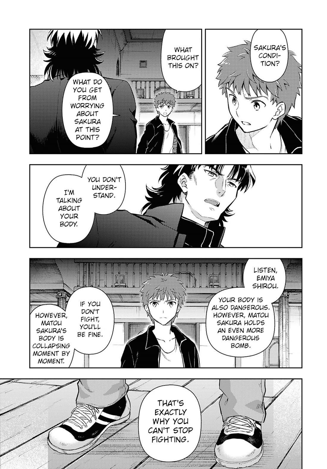 Fate/Stay Night - Heaven's Feel Chapter 100 page 7 - Chapter 100: Day 10 / Artificial Phantasm (3)
