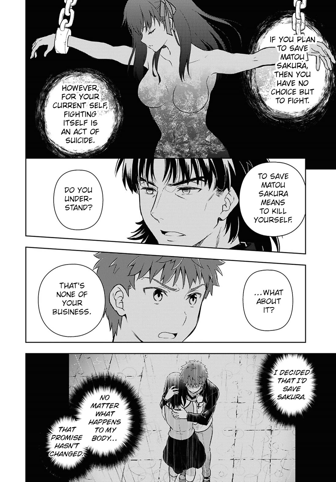 Fate/Stay Night - Heaven's Feel Chapter 100 page 8 - Chapter 100: Day 10 / Artificial Phantasm (3)