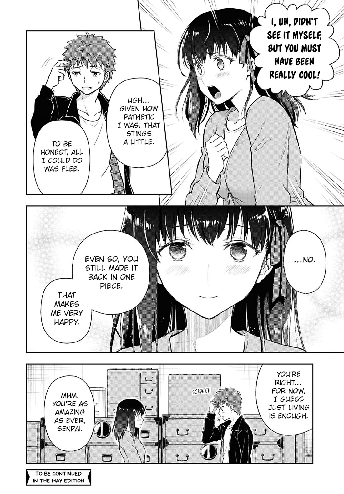 Fate/Stay Night - Heaven's Feel Chapter 102 page 10 - Chapter 102: Day 10 / Sweet and Spicy (1)