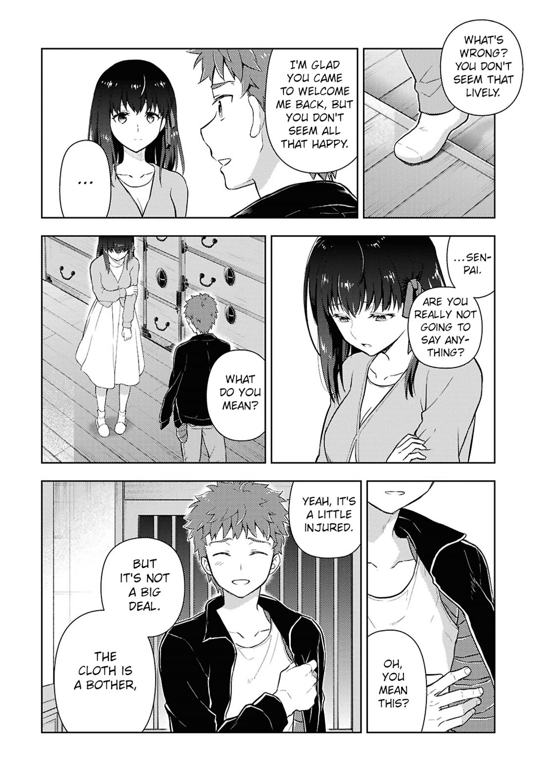 Fate/Stay Night - Heaven's Feel Chapter 102 page 6 - Chapter 102: Day 10 / Sweet and Spicy (1)