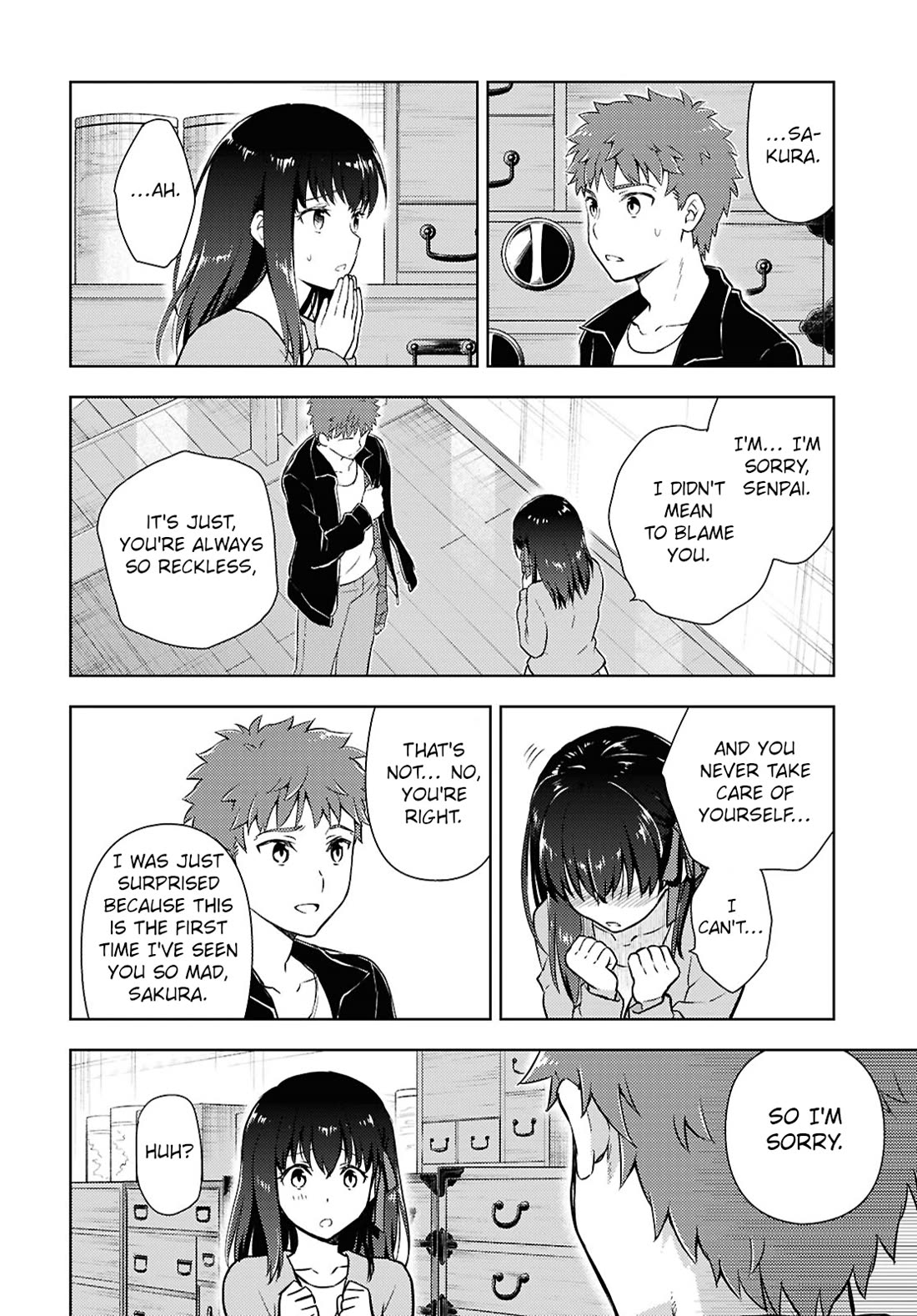 Fate/Stay Night - Heaven's Feel Chapter 102 page 8 - Chapter 102: Day 10 / Sweet and Spicy (1)