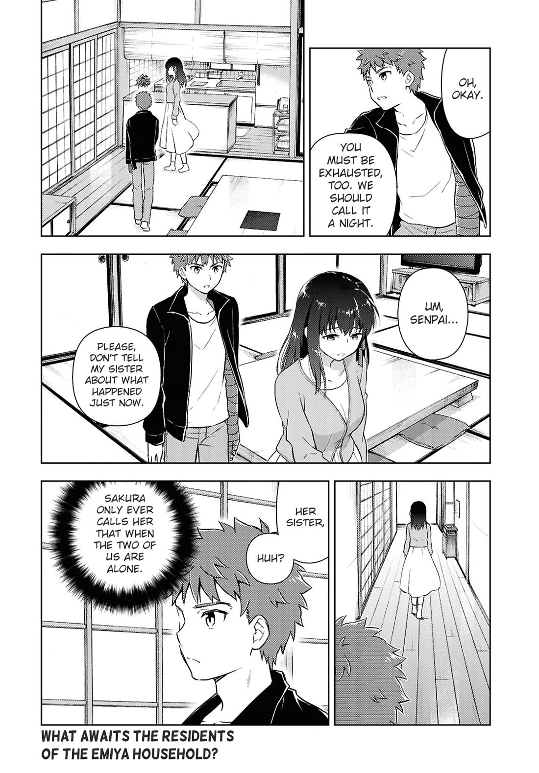 Fate/Stay Night - Heaven's Feel Chapter 103 page 10 - Chapter 103: Day 10 / Sweet and Spicy (2)