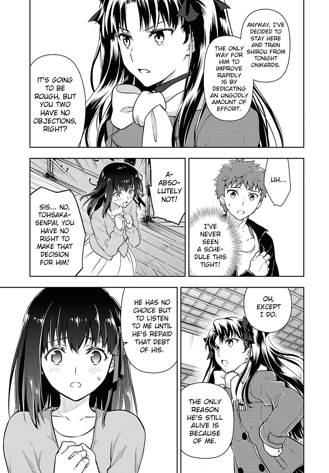 Fate/Stay Night - Heaven's Feel Chapter 103 page 3 - Chapter 103: Day 10 / Sweet and Spicy (2)