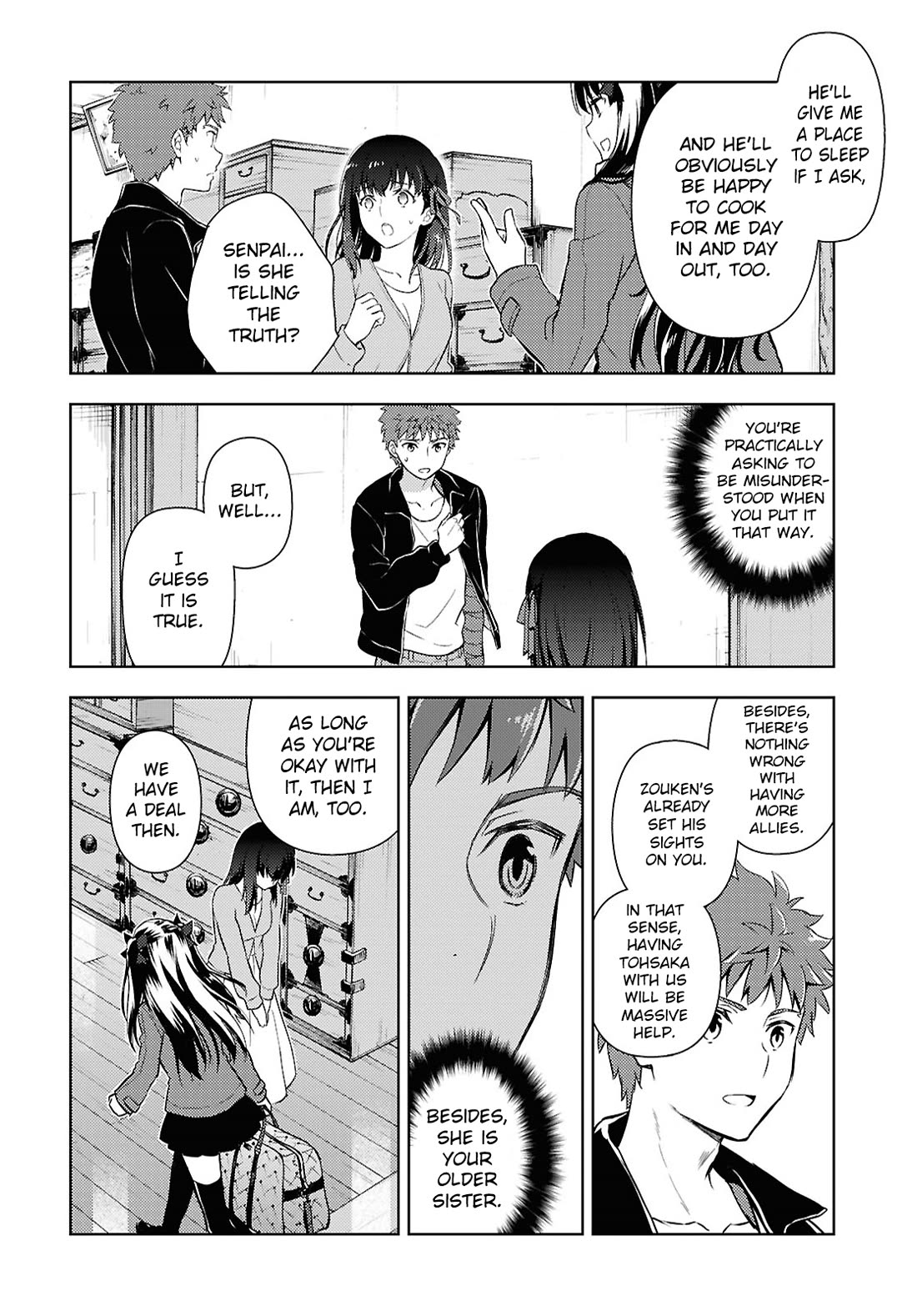 Fate/Stay Night - Heaven's Feel Chapter 103 page 4 - Chapter 103: Day 10 / Sweet and Spicy (2)