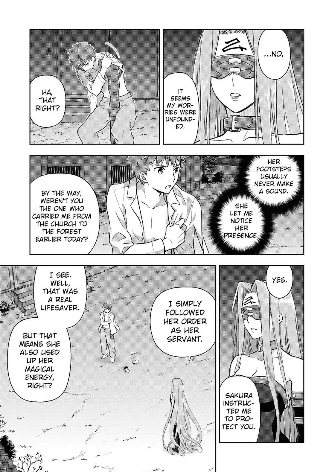 Fate/Stay Night - Heaven's Feel Chapter 104 page 7 - Chapter 104: Day 10 / Sweet and Spicy (3)