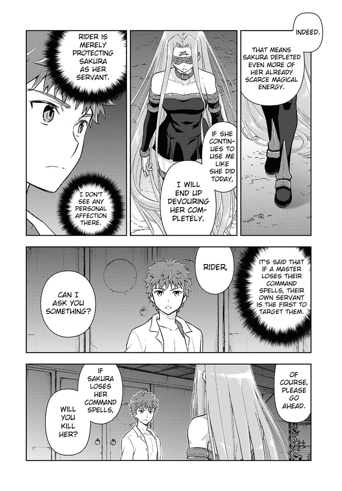 Fate/Stay Night - Heaven's Feel Chapter 104 page 8 - Chapter 104: Day 10 / Sweet and Spicy (3)