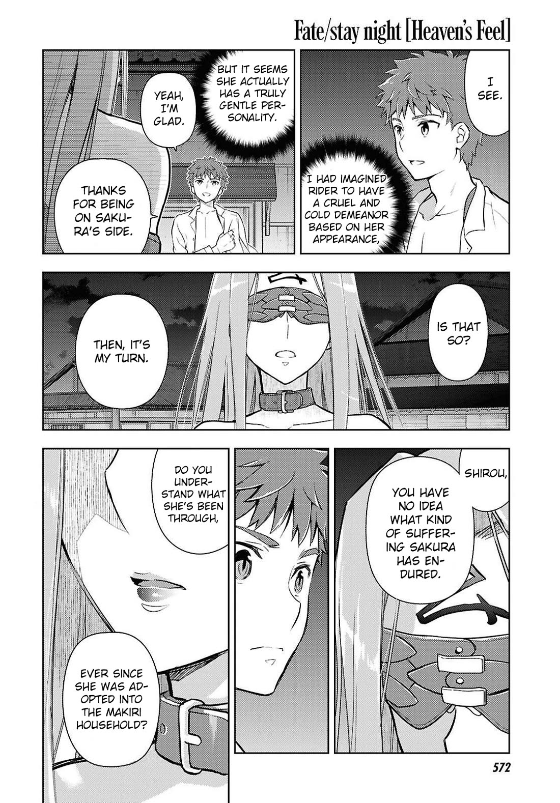 Fate/Stay Night - Heaven's Feel Chapter 105 page 2 - Chapter 105: Day 10 / Sweet and Spicy (4)
