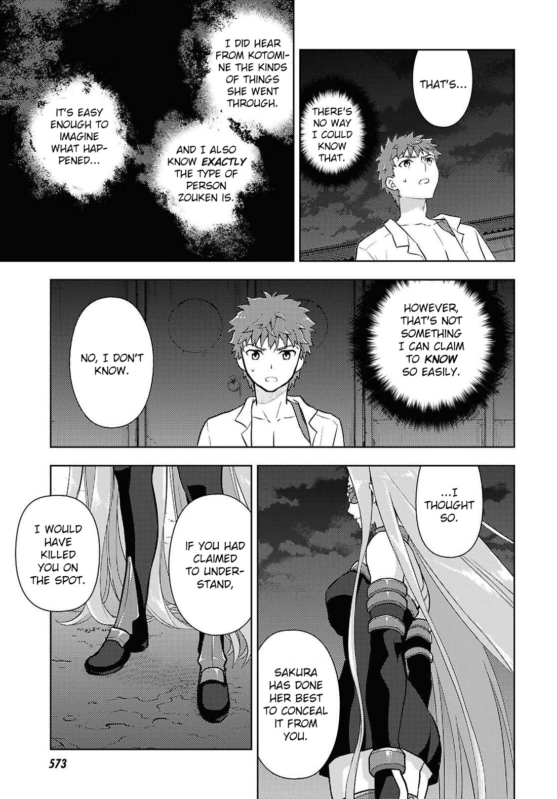 Fate/Stay Night - Heaven's Feel Chapter 105 page 3 - Chapter 105: Day 10 / Sweet and Spicy (4)