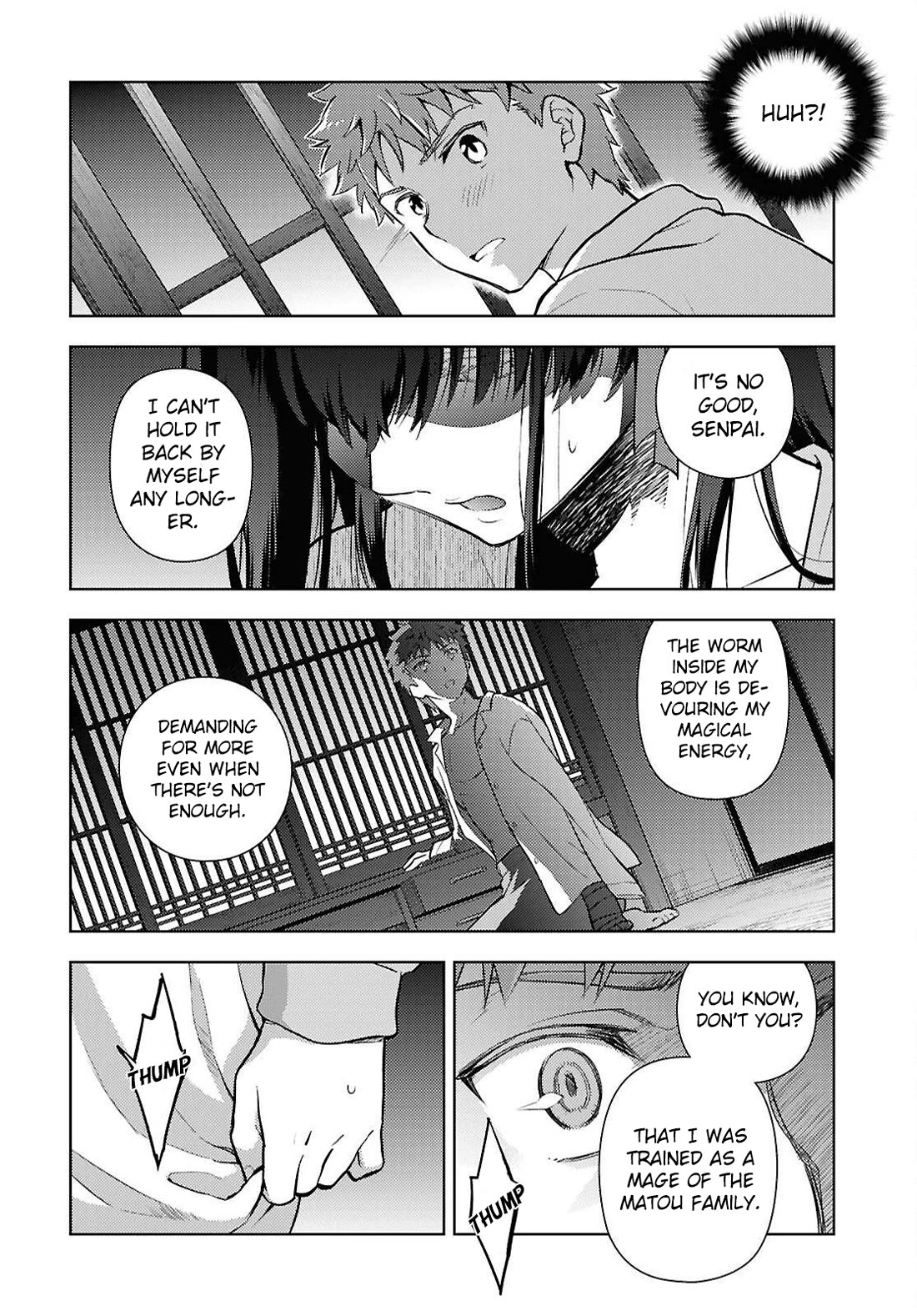 Fate/Stay Night - Heaven's Feel Chapter 106 page 10 - Chapter 106: Day 10 / Steal (1)