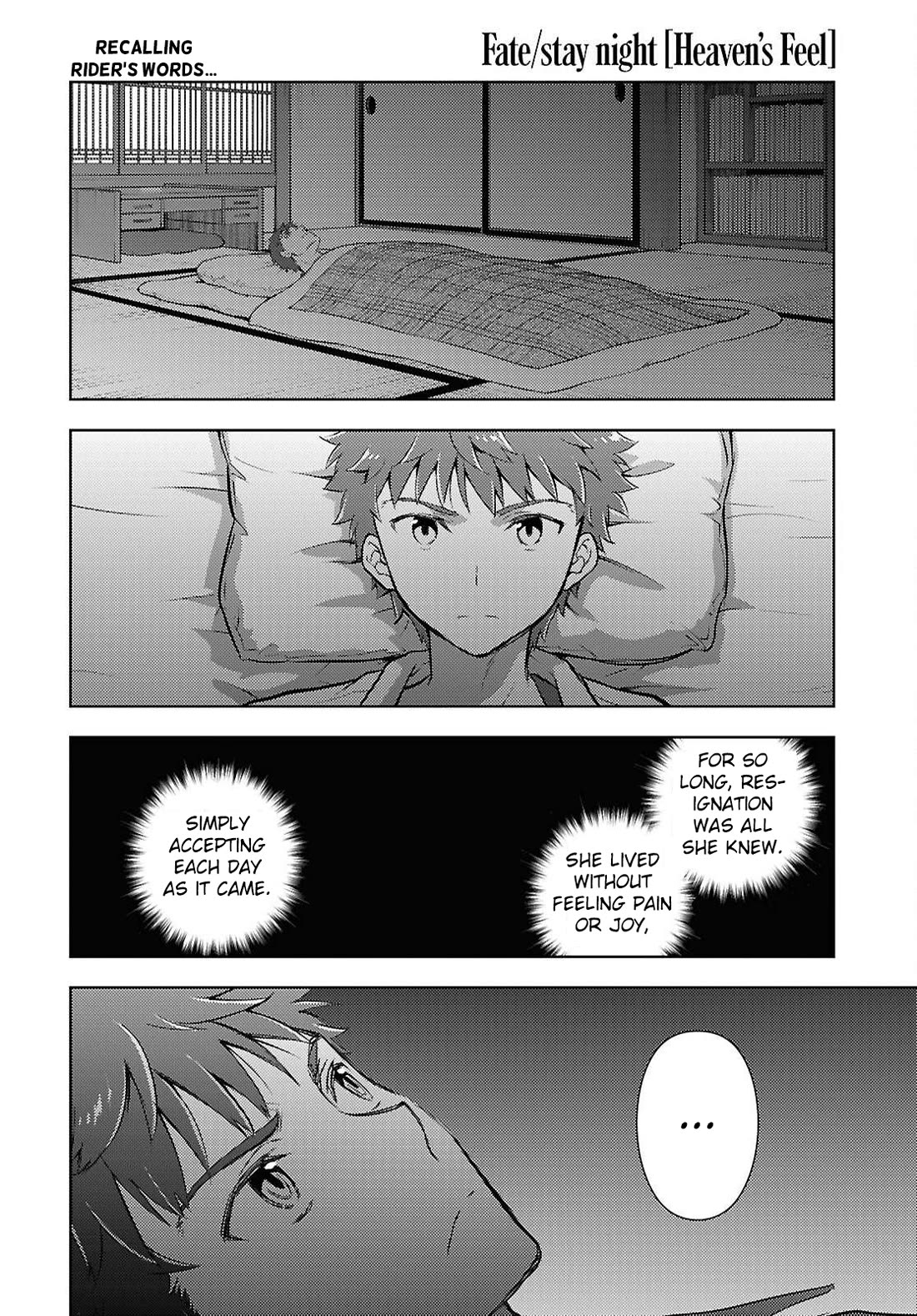 Fate/Stay Night - Heaven's Feel Chapter 106 page 2 - Chapter 106: Day 10 / Steal (1)