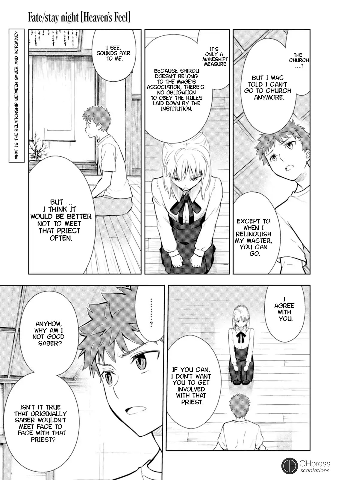 Fate/Stay Night - Heaven's Feel Chapter 14 page 2 - Chapter 14: Day 4