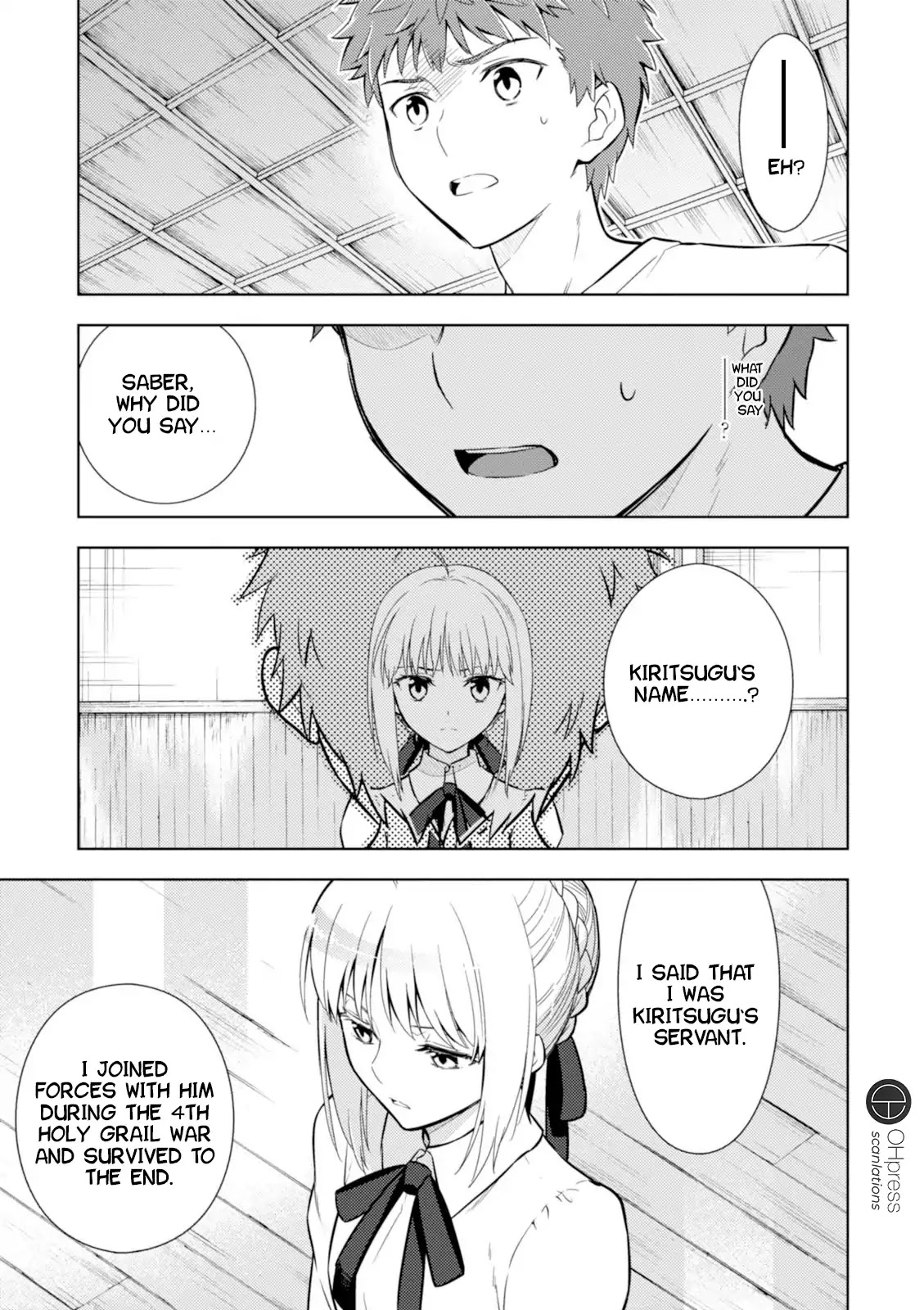 Fate/Stay Night - Heaven's Feel Chapter 14 page 4 - Chapter 14: Day 4