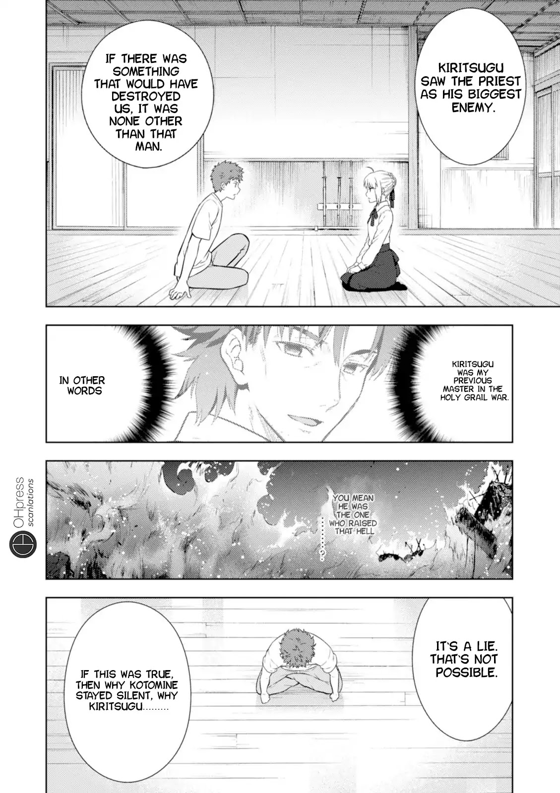 Fate/Stay Night - Heaven's Feel Chapter 14 page 5 - Chapter 14: Day 4