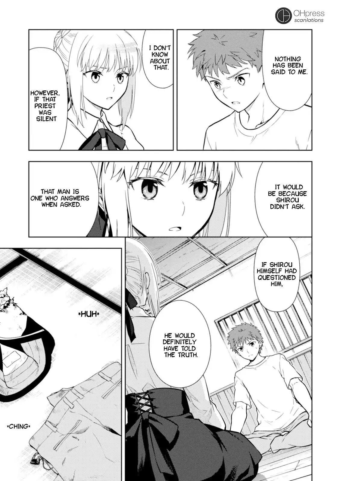Fate/Stay Night - Heaven's Feel Chapter 14 page 6 - Chapter 14: Day 4