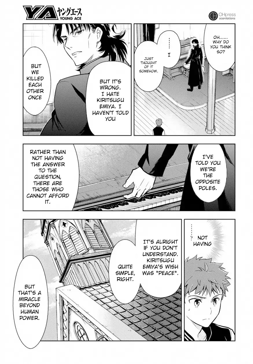 Fate/Stay Night - Heaven's Feel Chapter 15 page 11 - Chapter 15: Day 4 / The Beginning of the Holy Grail War