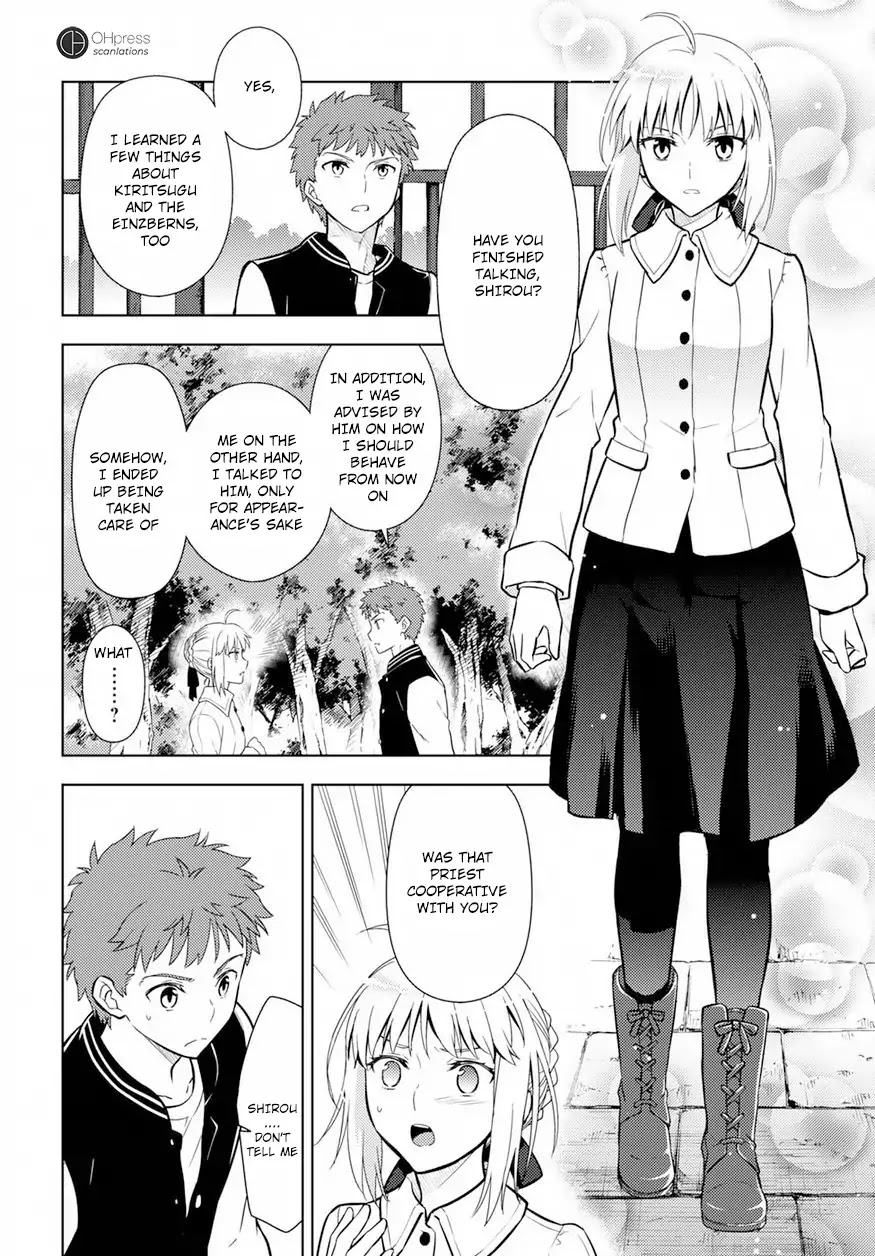 Fate/Stay Night - Heaven's Feel Chapter 15 page 26 - Chapter 15: Day 4 / The Beginning of the Holy Grail War