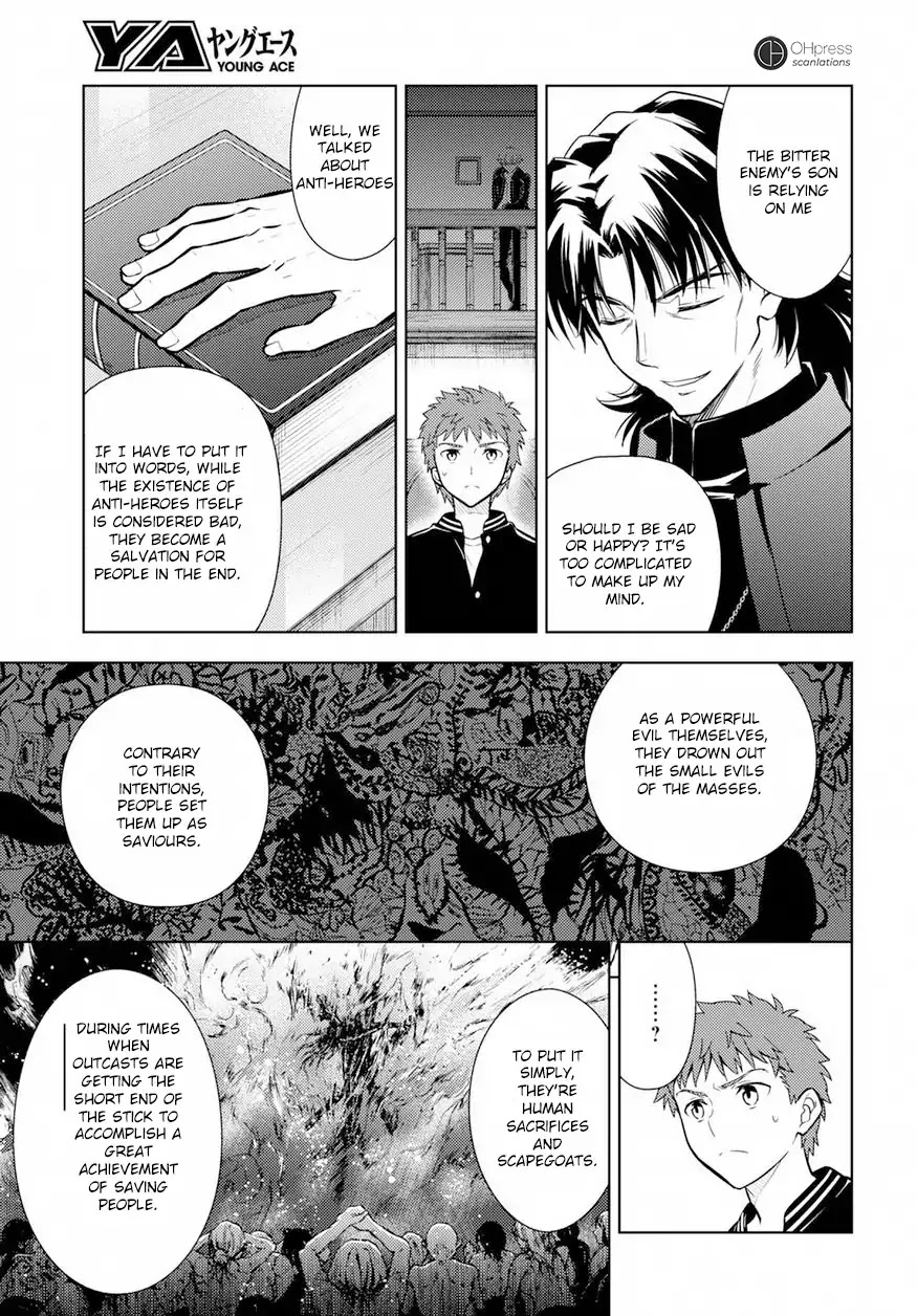 Fate/Stay Night - Heaven's Feel Chapter 15 page 7 - Chapter 15: Day 4 / The Beginning of the Holy Grail War