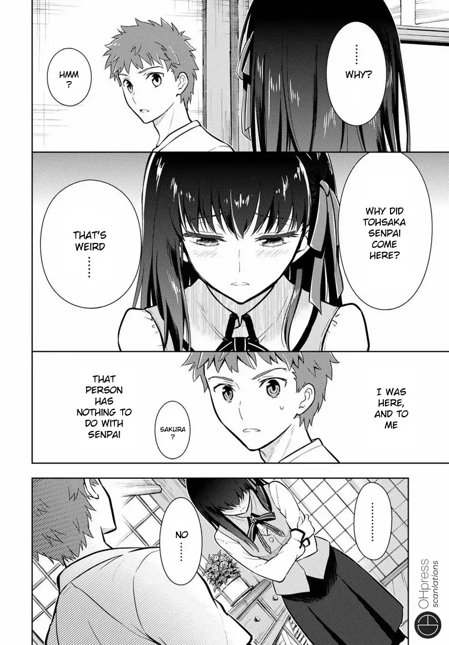 Fate/Stay Night - Heaven's Feel Chapter 16 page 18 - Chapter 16: Day 4