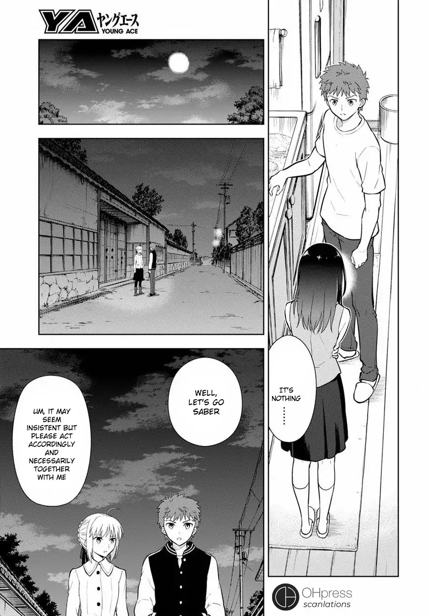Fate/Stay Night - Heaven's Feel Chapter 16 page 19 - Chapter 16: Day 4