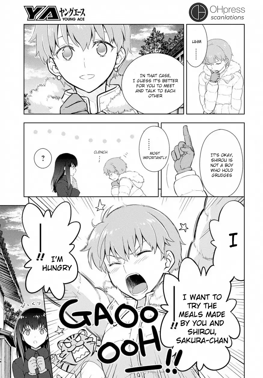 Fate/Stay Night - Heaven's Feel Chapter 16 page 7 - Chapter 16: Day 4