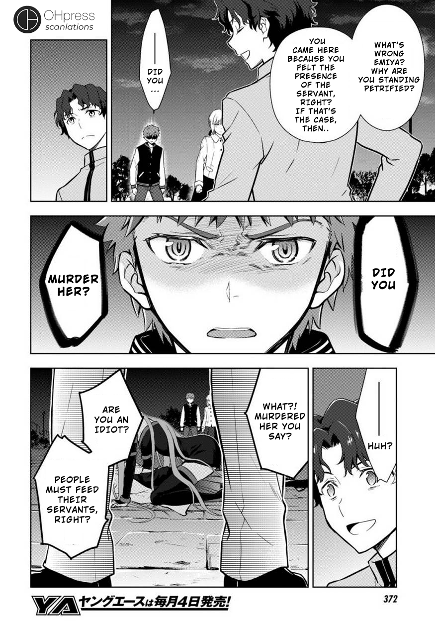 Fate/Stay Night - Heaven's Feel Chapter 17 page 12 - Chapter 17: Day 4 / The Holy Grail War, And It's Beginning (6)