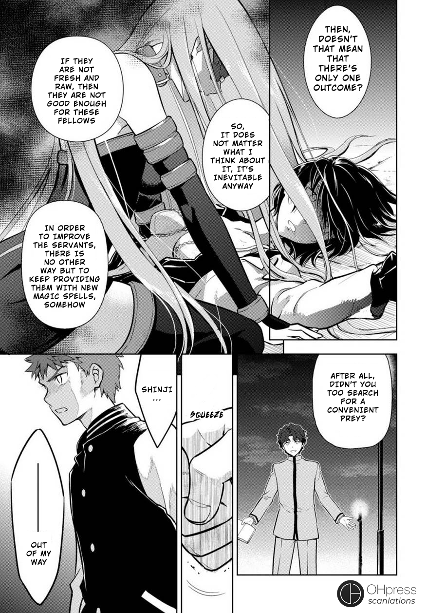 Fate/Stay Night - Heaven's Feel Chapter 17 page 13 - Chapter 17: Day 4 / The Holy Grail War, And It's Beginning (6)