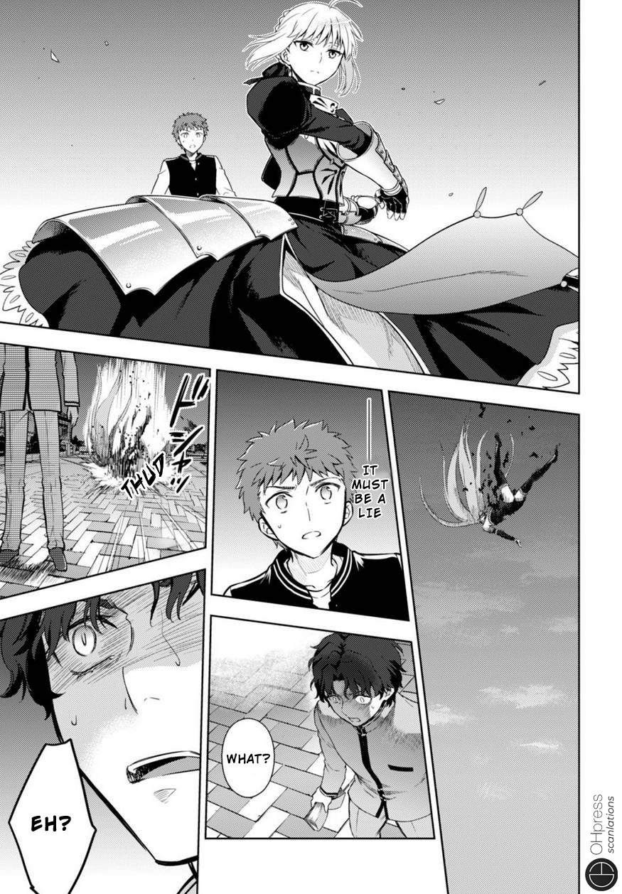 Fate/Stay Night - Heaven's Feel Chapter 17 page 21 - Chapter 17: Day 4 / The Holy Grail War, And It's Beginning (6)