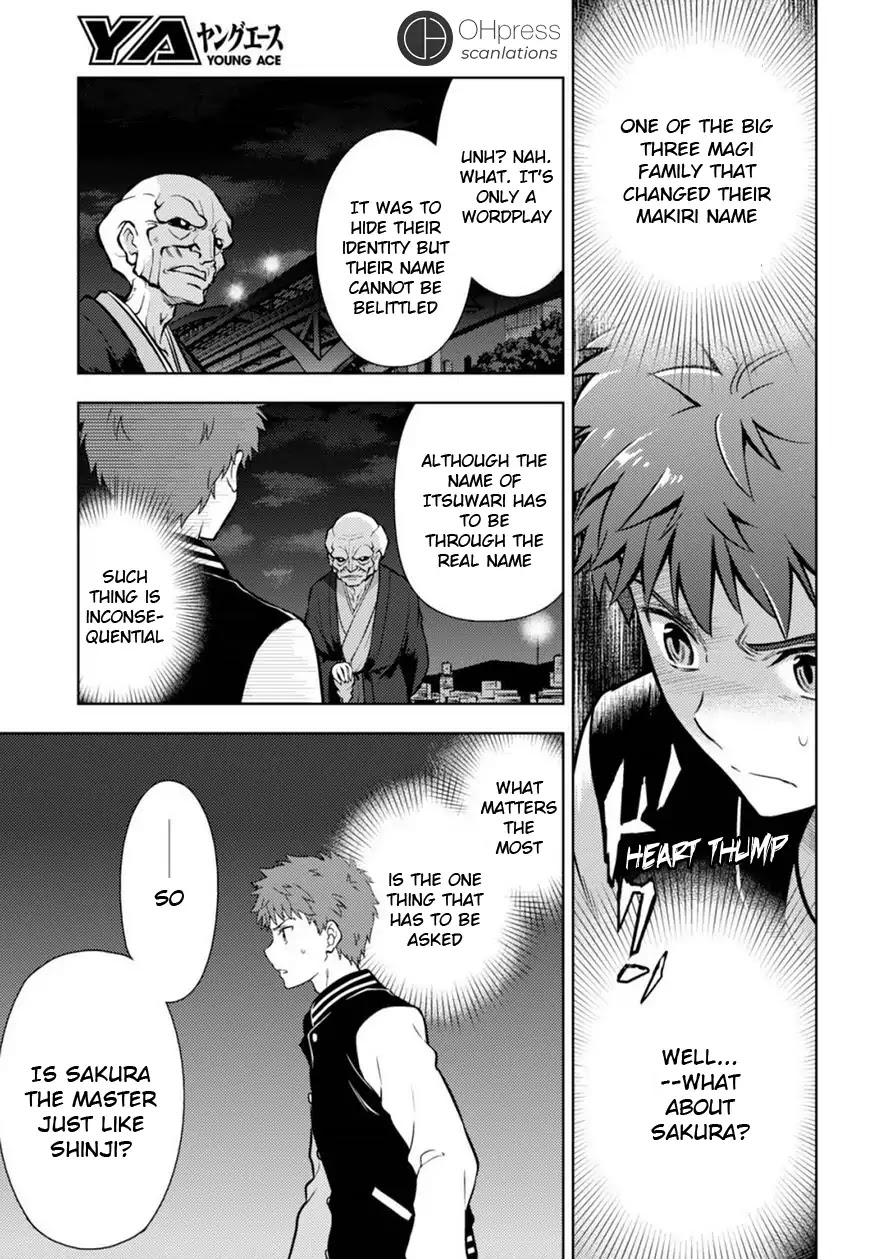 Fate/Stay Night - Heaven's Feel Chapter 18 page 13 - Chapter 18: Day 4