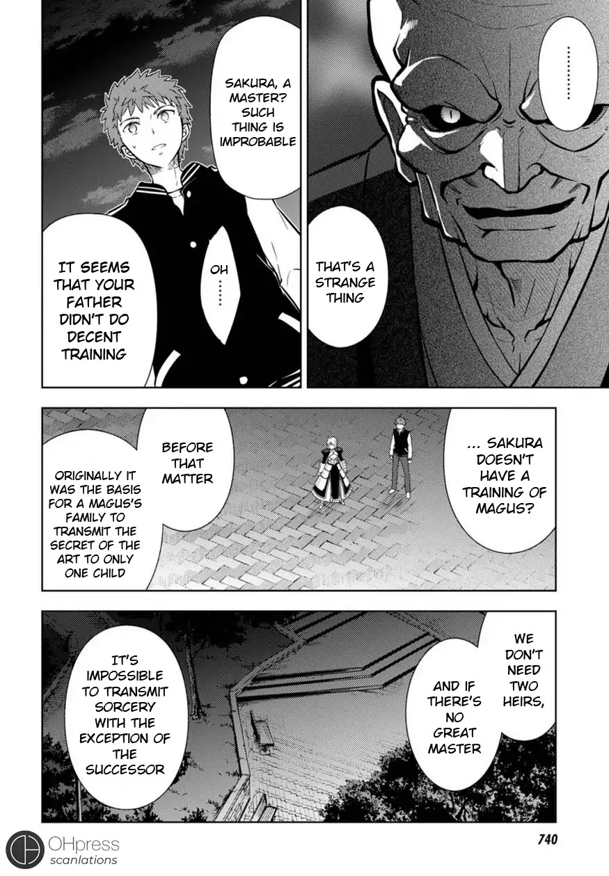 Fate/Stay Night - Heaven's Feel Chapter 18 page 14 - Chapter 18: Day 4