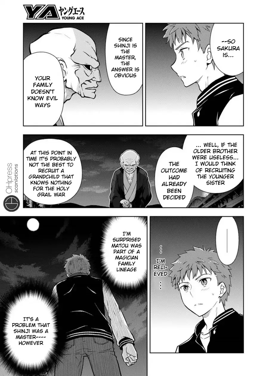 Fate/Stay Night - Heaven's Feel Chapter 18 page 15 - Chapter 18: Day 4